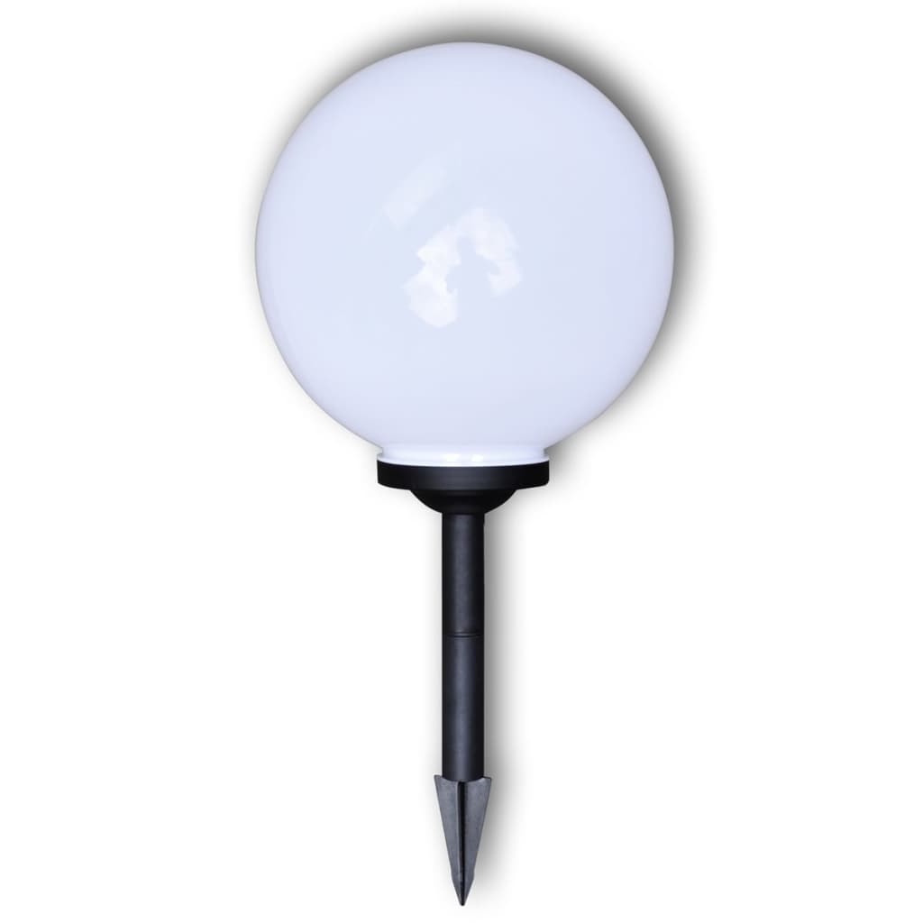 40865 vidaXL Outdoor Pathway Lamps 2 pcs LED 30 cm with Ground Spike - White