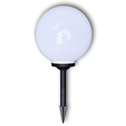 40865 vidaXL Outdoor Pathway Lamps 2 pcs LED 30 cm with Ground Spike - White