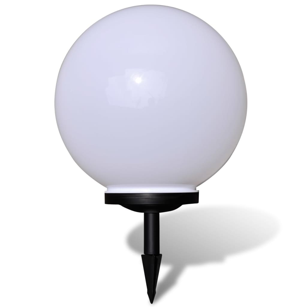 40866 vidaXL Outdoor Pathway Lamp LED 40 cm with Ground Spike - White