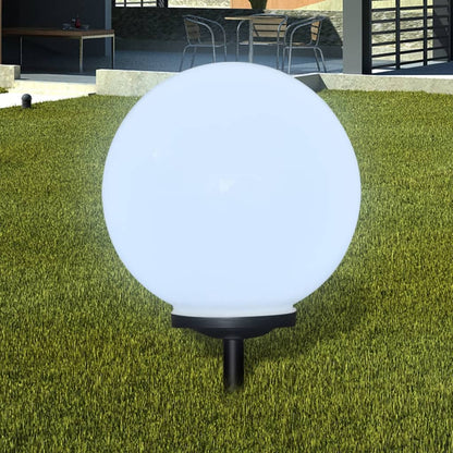 40866 vidaXL Outdoor Pathway Lamp LED 40 cm with Ground Spike - White