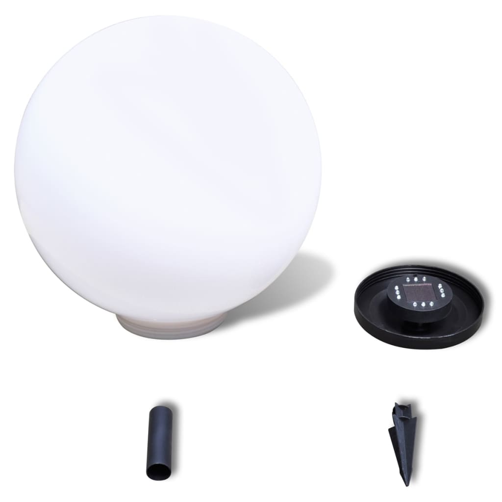 40867 vidaXL Outdoor Pathway Lamp LED 50 cm with Ground Spike - White
