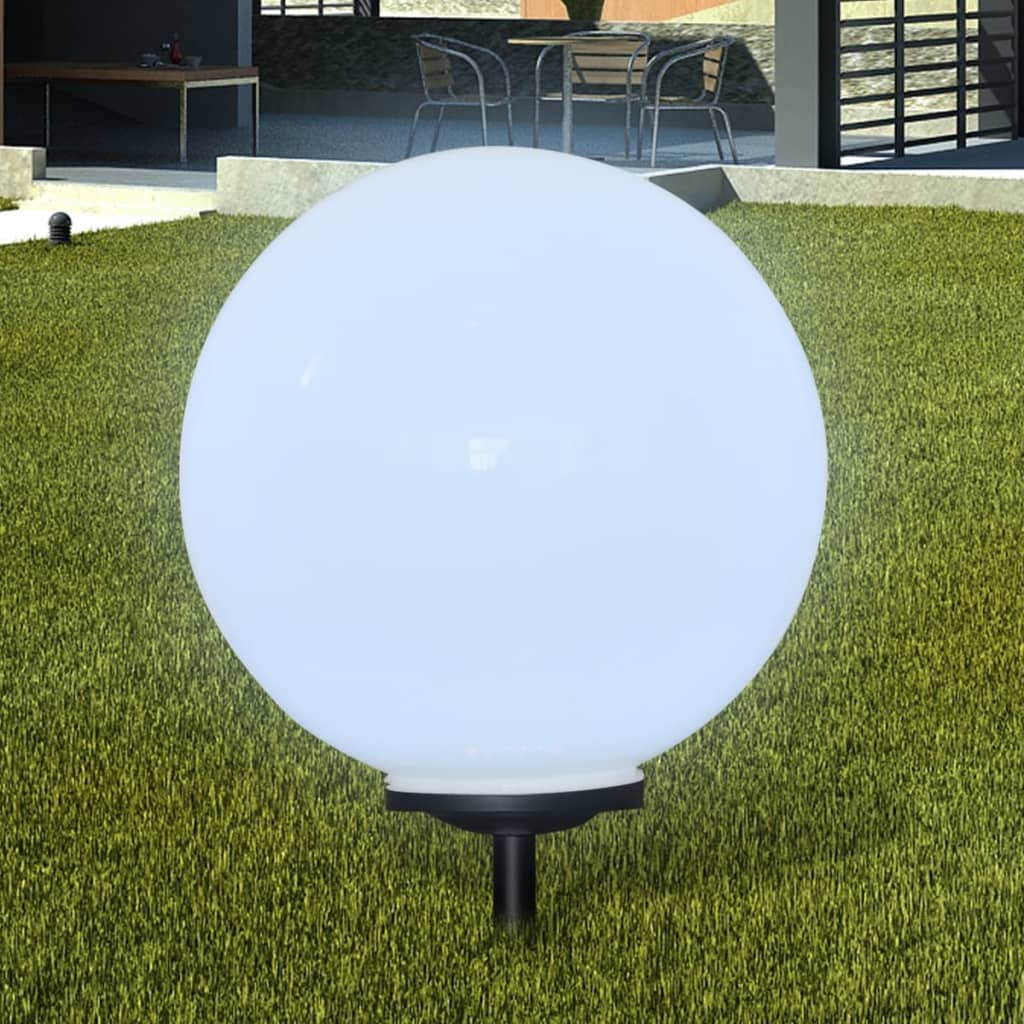 40867 vidaXL Outdoor Pathway Lamp LED 50 cm with Ground Spike - White
