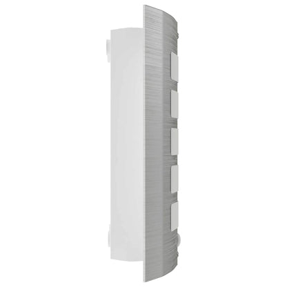 Wall Lamp Stainless Steel with Motion Sensor - Silver