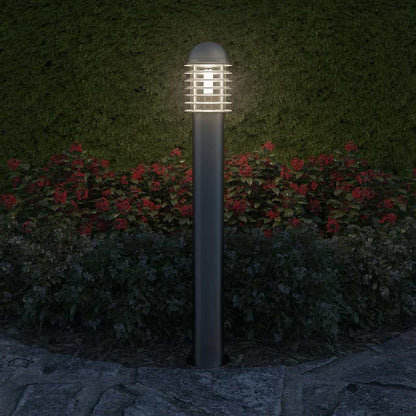 vidaXL Garden Light | Stainless steel | Stainless steel, PC | Standard | Durable - Silver