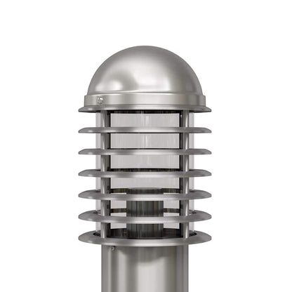 vidaXL Garden Light | Stainless steel | Stainless steel, PC | Standard | Durable - Silver
