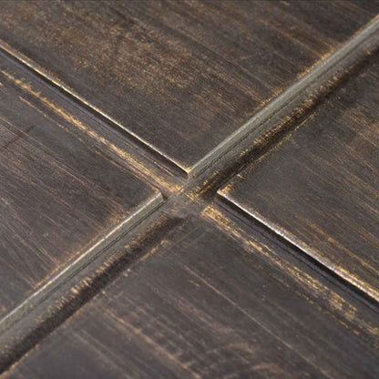 vidaXL Coffee Table Dark Brown Square Solid Mango Wood - 68 x 68 x 28 cm
