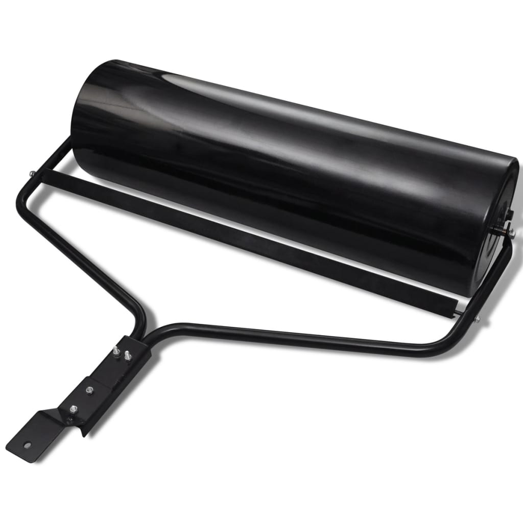 Black Garden Lawn Grass Roller 68 L - Green