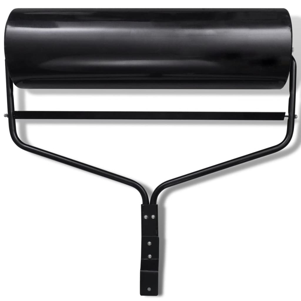 Black Garden Lawn Grass Roller 68 L - Green