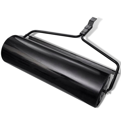 Black Garden Lawn Grass Roller 68 L - Green