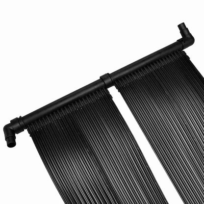 Solar Panel for Pool Heater (set of 2) - Black - 80 x 620 cm