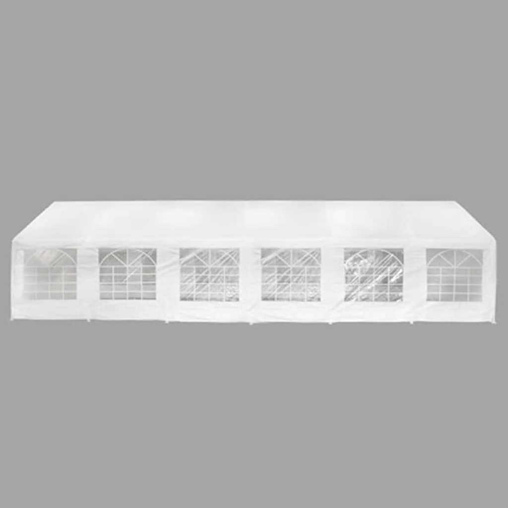 vidaXL White Party Tent 12 x 6 m
