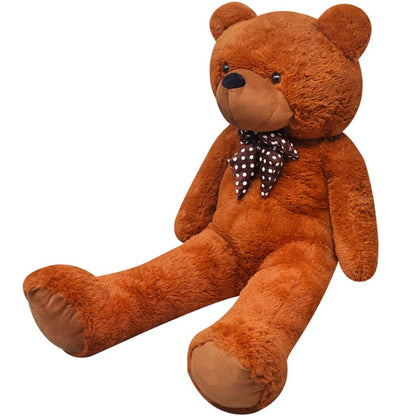 vidaXL XXL Soft Plush Teddy Bear Toy Brown 85 cm - 100 cm