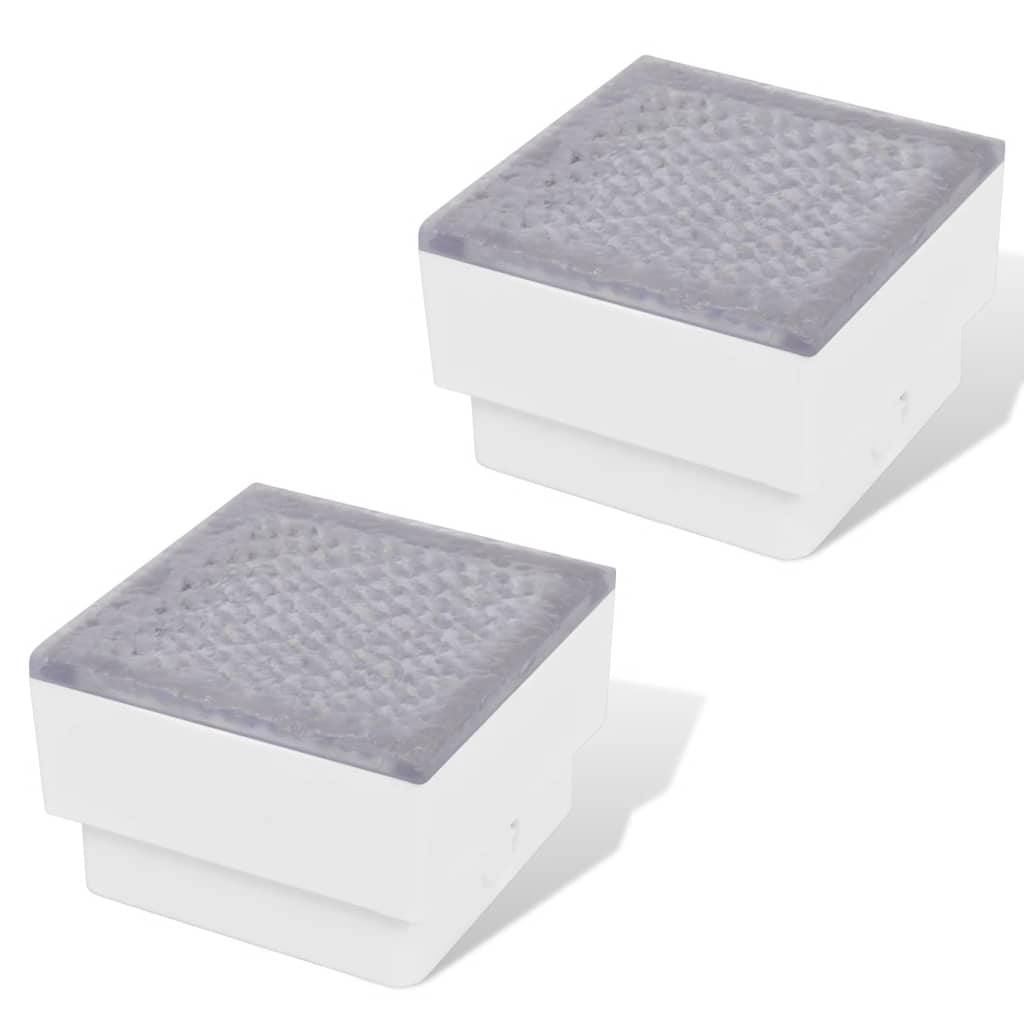 2 LED Inground Light 100 x 100 x 68 mm - White