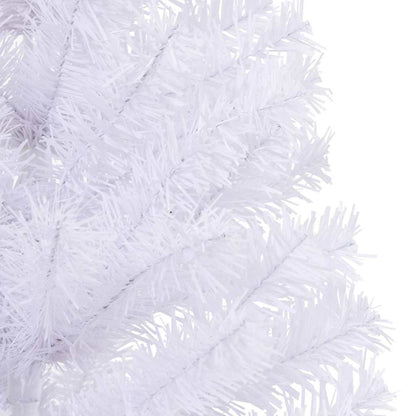vidaXL Artificial Christmas Tree with Stand 150 cm 380 Branches - White - 150 x 80 cm
