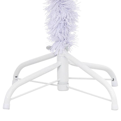 vidaXL Artificial Christmas Tree with Stand 150 cm 380 Branches - White - 150 x 80 cm
