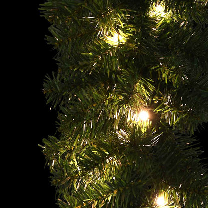 242424 Christmas Garland with LED Lights 10 m - Gre - 1000 x 24 x 24 cm
