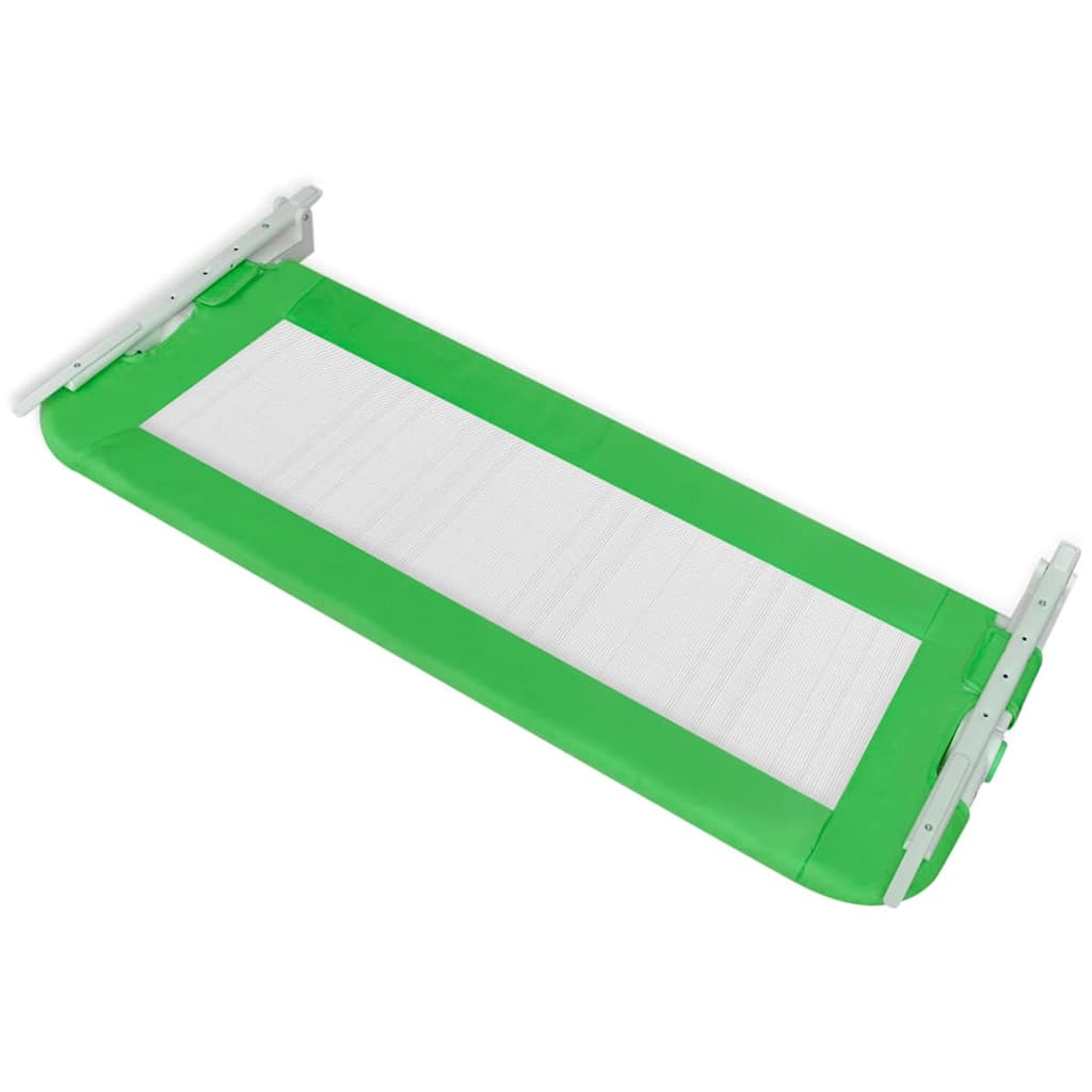 vidaXL Toddler Safety Bed Rail 102 x 42 cm Green