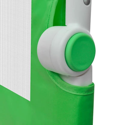 vidaXL Toddler Safety Bed Rail 102 x 42 cm Green