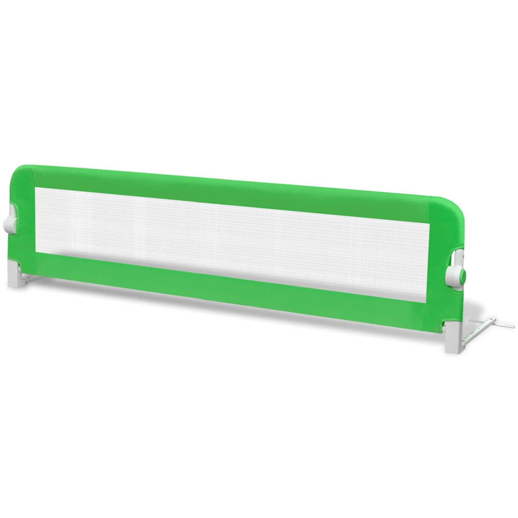 vidaXL Toddler Safety Bed Rail 150 x 42 cm Green