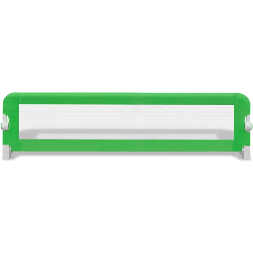vidaXL Toddler Safety Bed Rail 150 x 42 cm Green