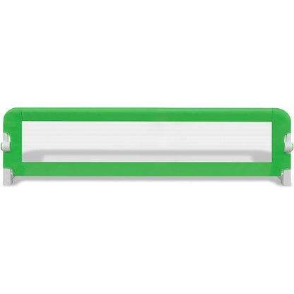 vidaXL Toddler Safety Bed Rail 150 x 42 cm Green