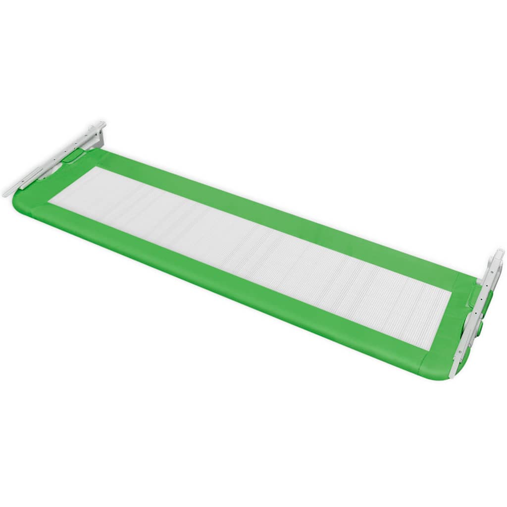 vidaXL Toddler Safety Bed Rail 150 x 42 cm Green