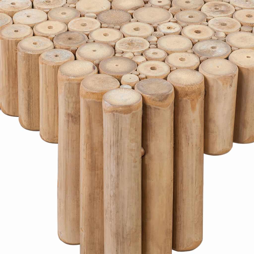 vidaXL Coffee Table Bamboo - Brown - 70 x 35 x 35 cm