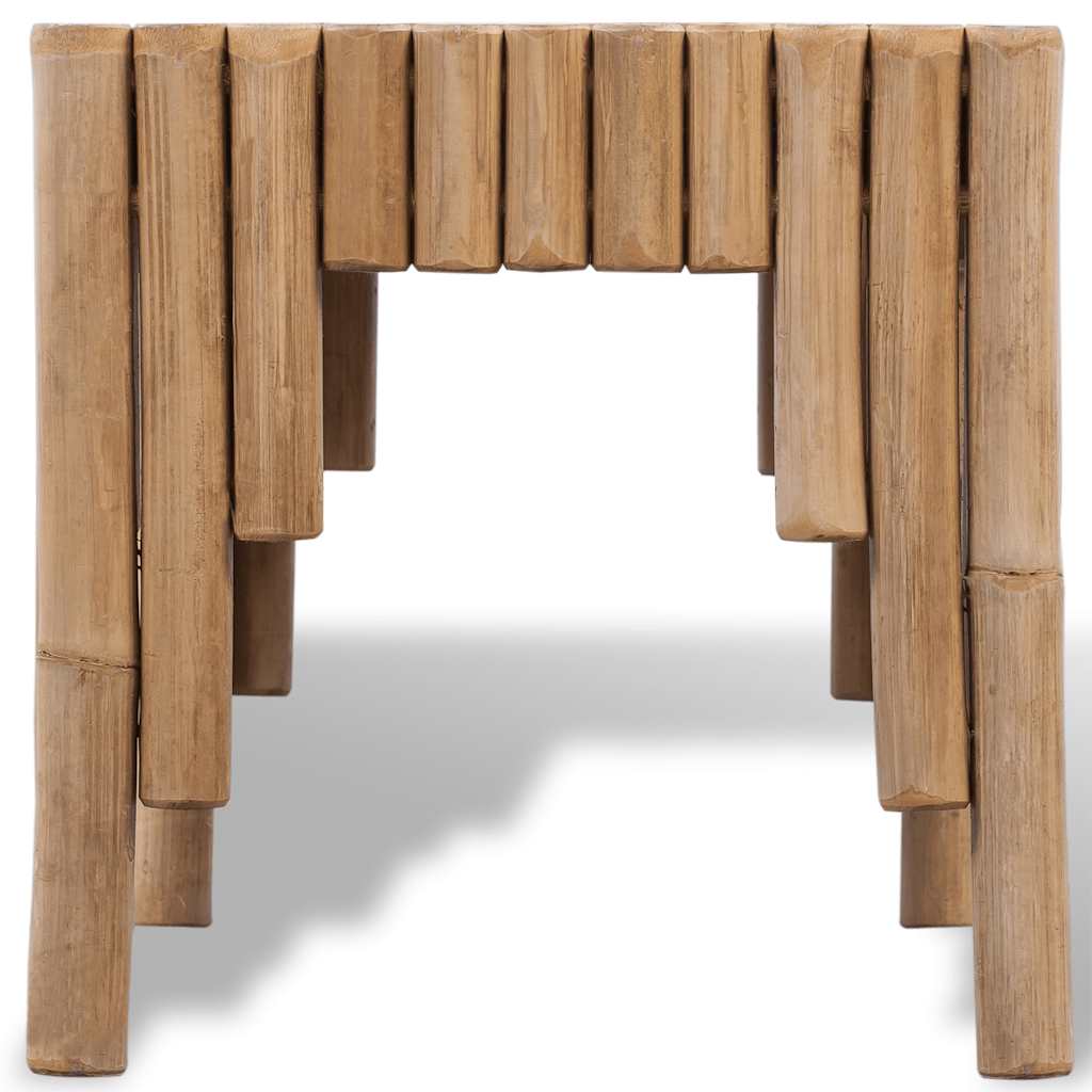 vidaXL Coffee Table Bamboo - Brown - 70 x 35 x 35 cm