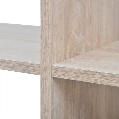 vidaXL Staircase Bookcase/Display Shelf 107 cm Oak - Brown - 104 x 29 x 107 cm