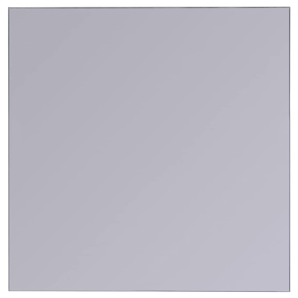 242729 vidaXL Frameless Mirror Tiles Glass 8 pcs 20,5 cm - Silver - 20.5 x 20.5 x 0.4 cm