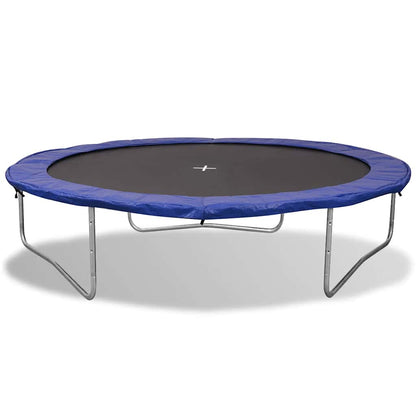 vidaXL Five Piece Trampoline Set 3.05 m - Black and Blue