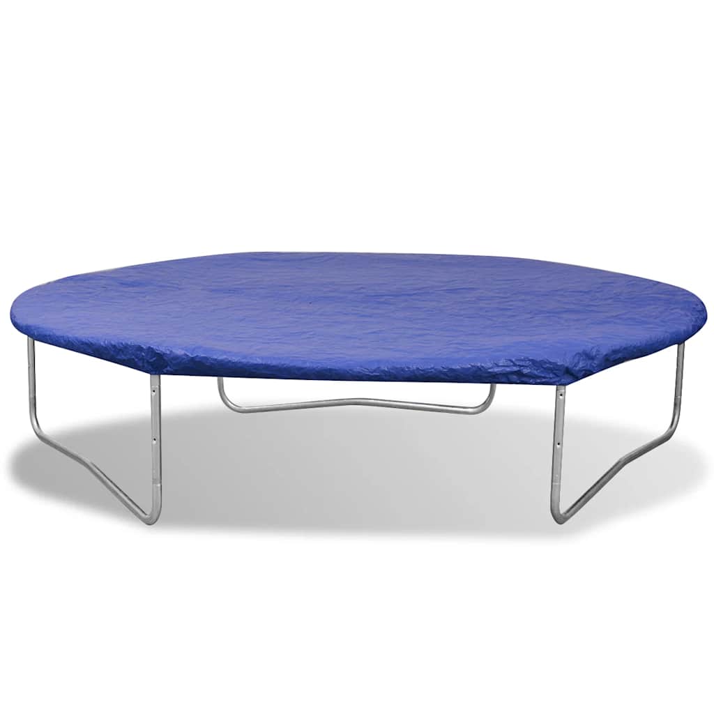 vidaXL Five Piece Trampoline Set 3.05 m - Black and Blue