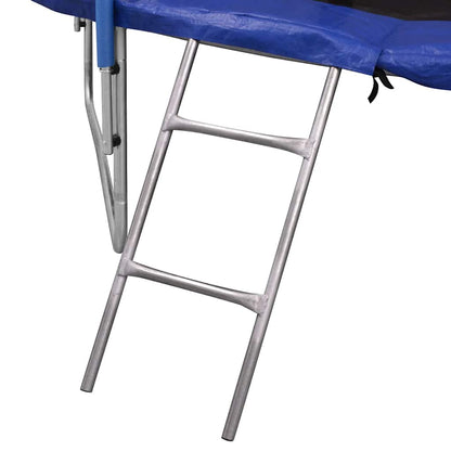 vidaXL Five Piece Trampoline Set 3.05 m - Black and Blue