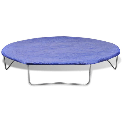 vidaXL Five Piece Trampoline Set 3.66 m - Black and blue