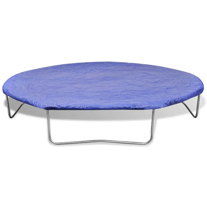 vidaXL Five Piece Trampoline Set 3.96 m - Black and blue