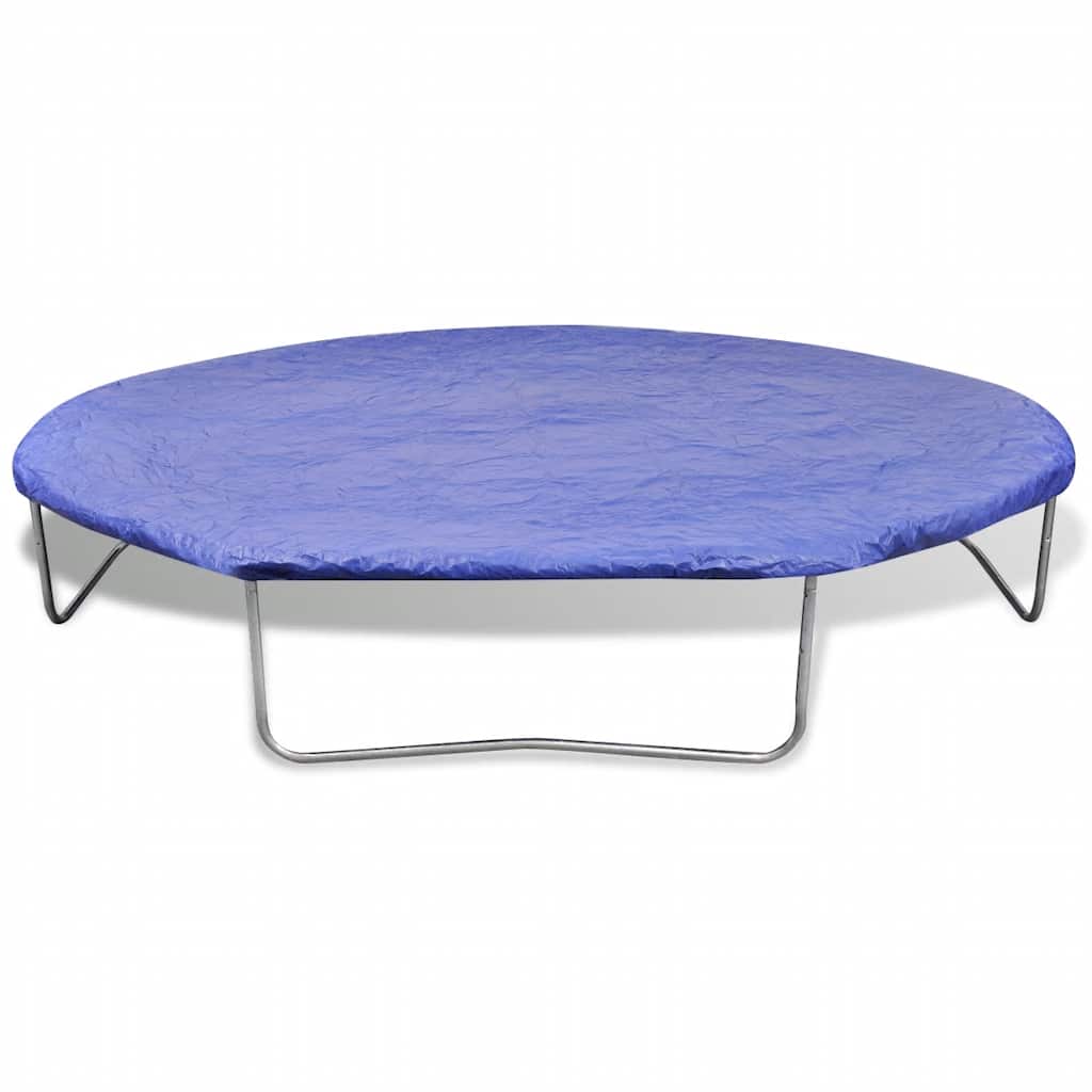 vidaXL Five Piece Trampoline Set 4.26 m - Black and Blue
