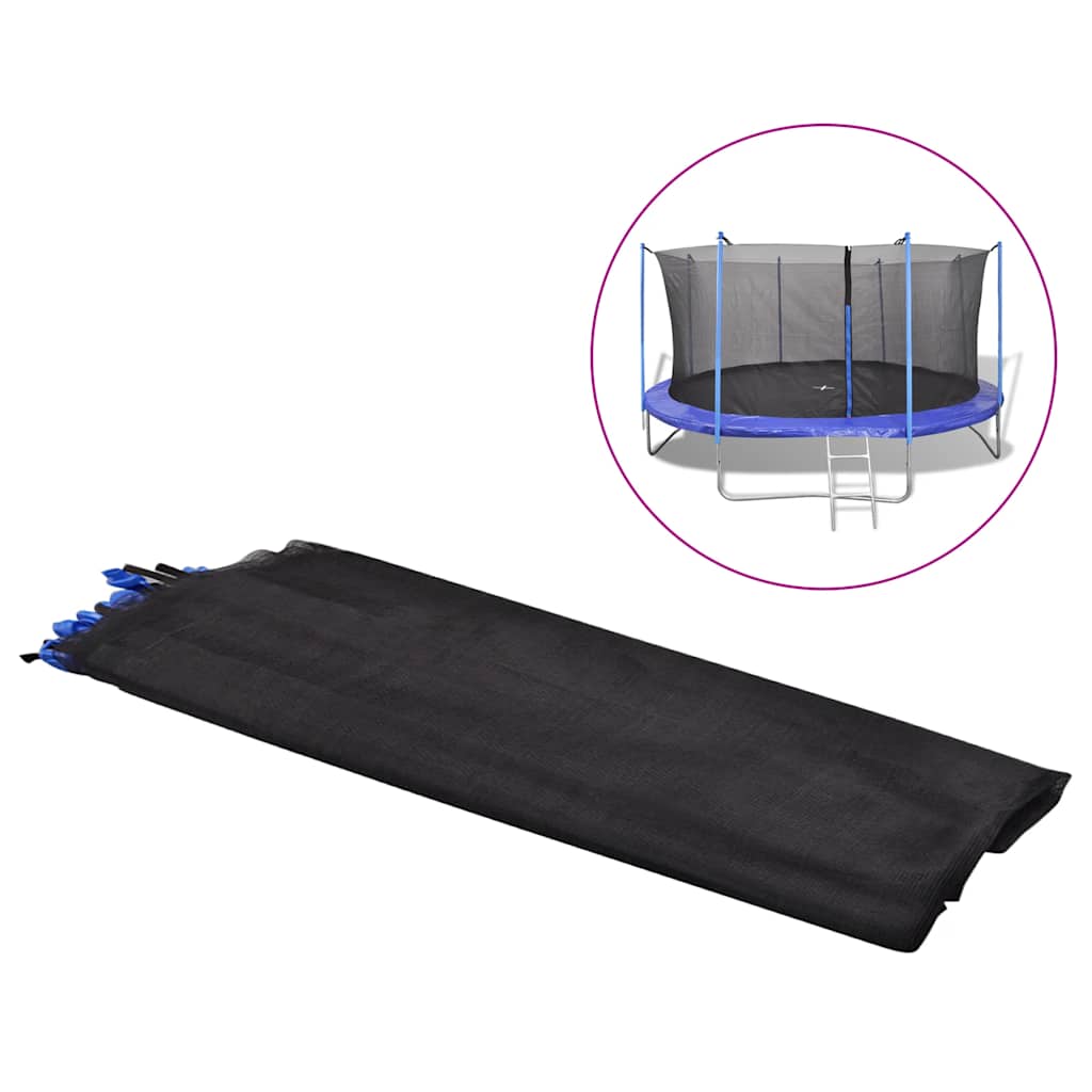Safety Net for 3.66 m Round Trampoline - Black