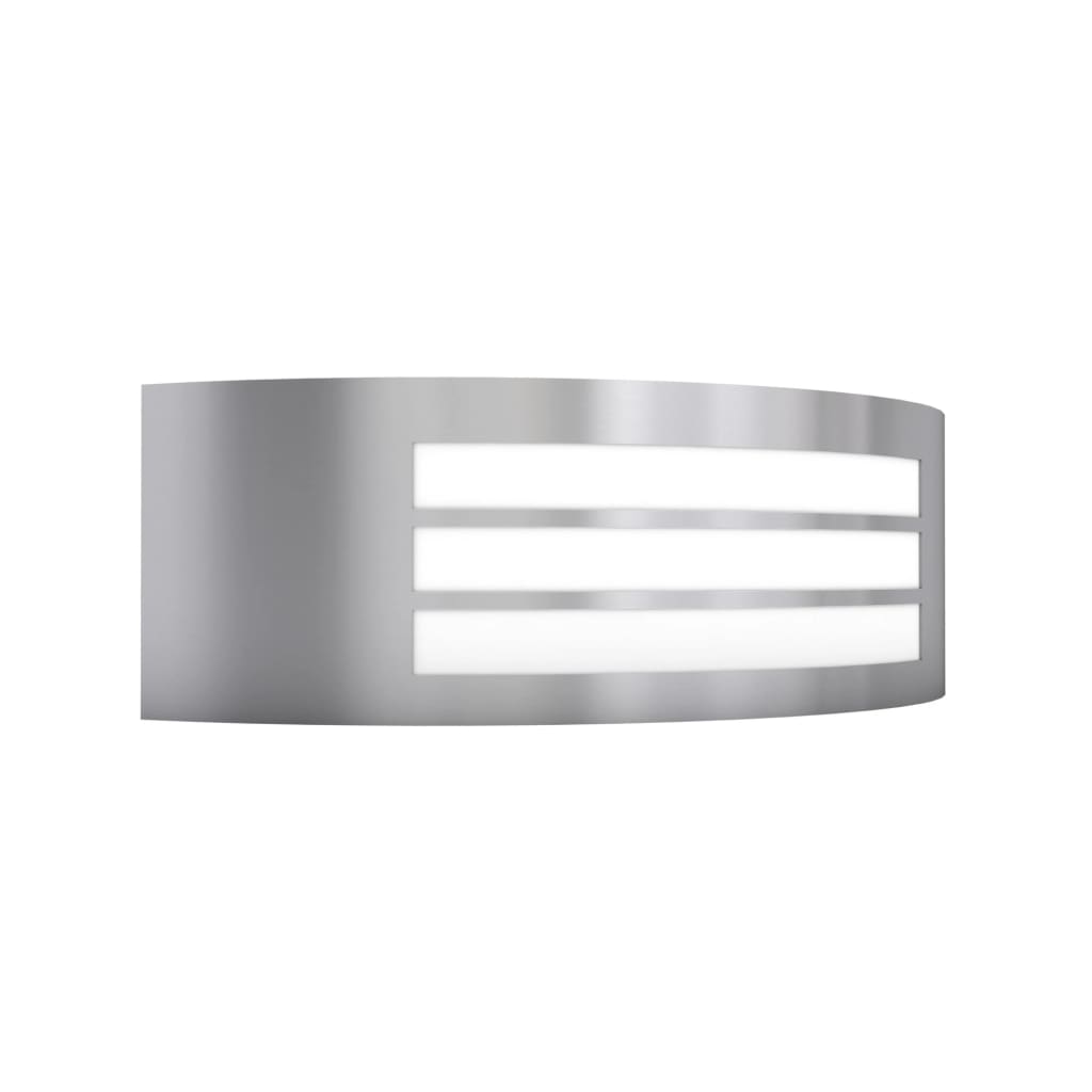 vidaXL Outdoor Wall Light Stainless Steel - Silver - 11899