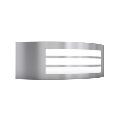 vidaXL Outdoor Wall Light Stainless Steel - Silver - 11899