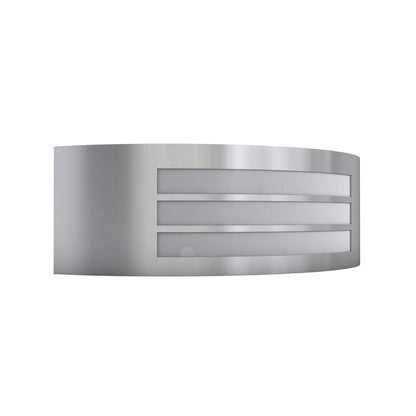 vidaXL Outdoor Wall Light Stainless Steel - Silver - 11899