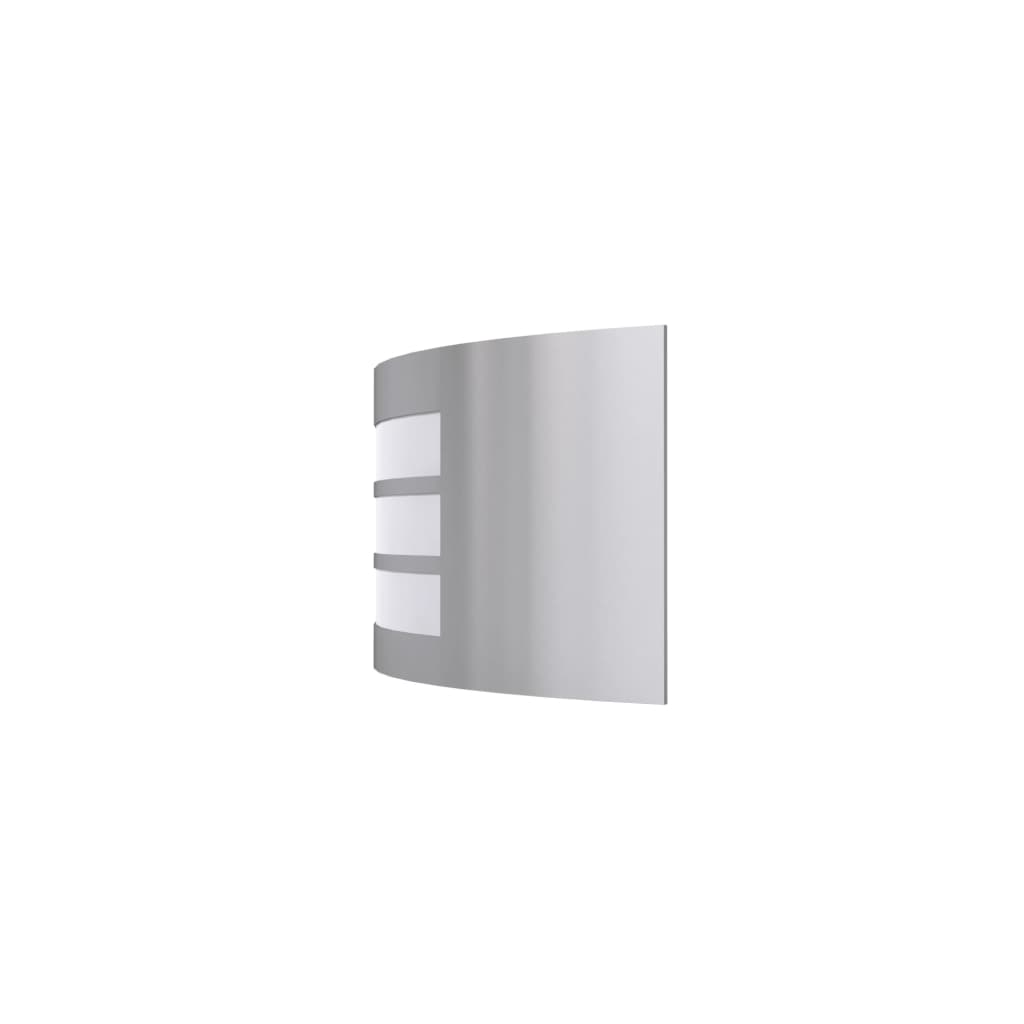 vidaXL Outdoor Wall Light Stainless Steel - Silver - 11899