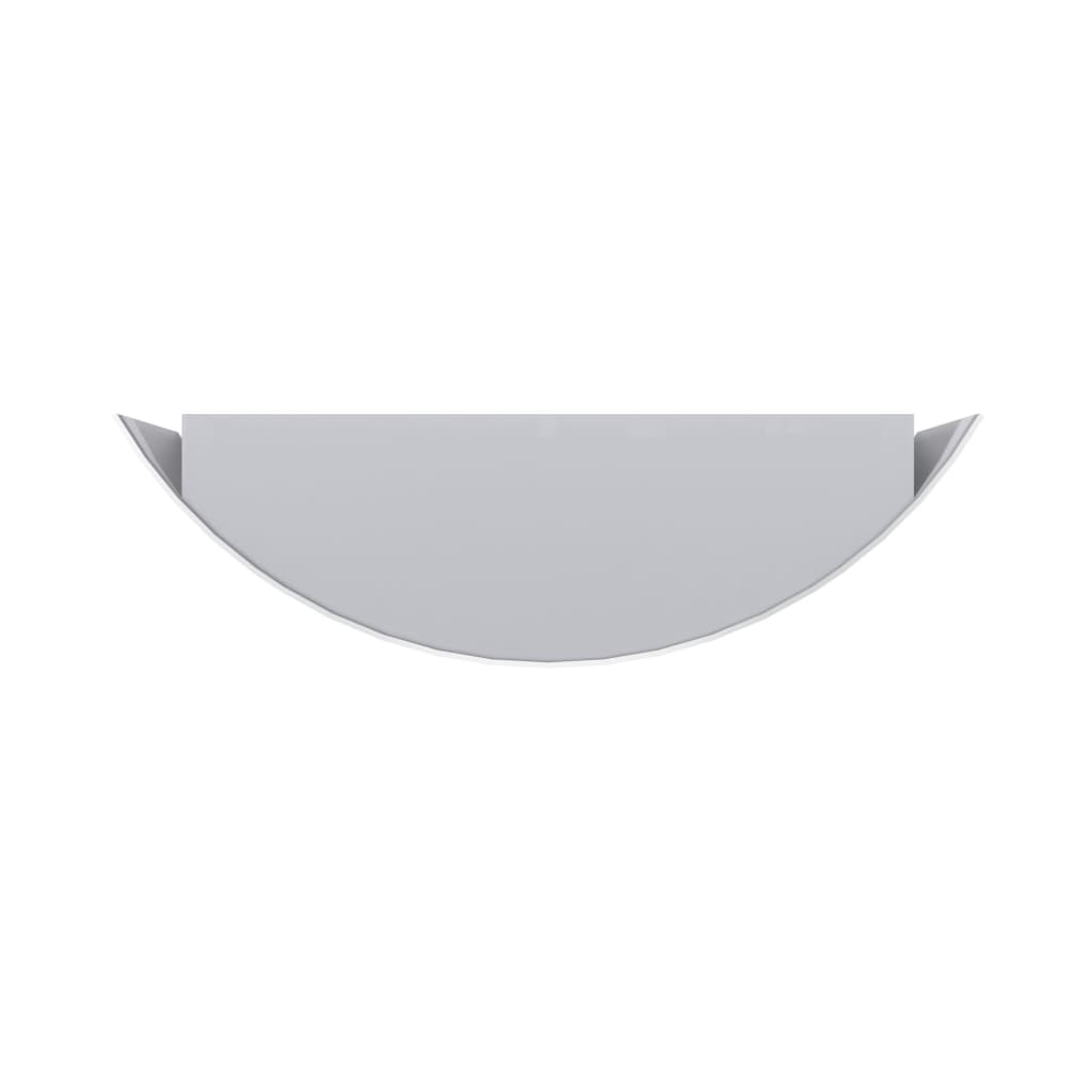 vidaXL Outdoor Wall Light Stainless Steel - Silver - 11899