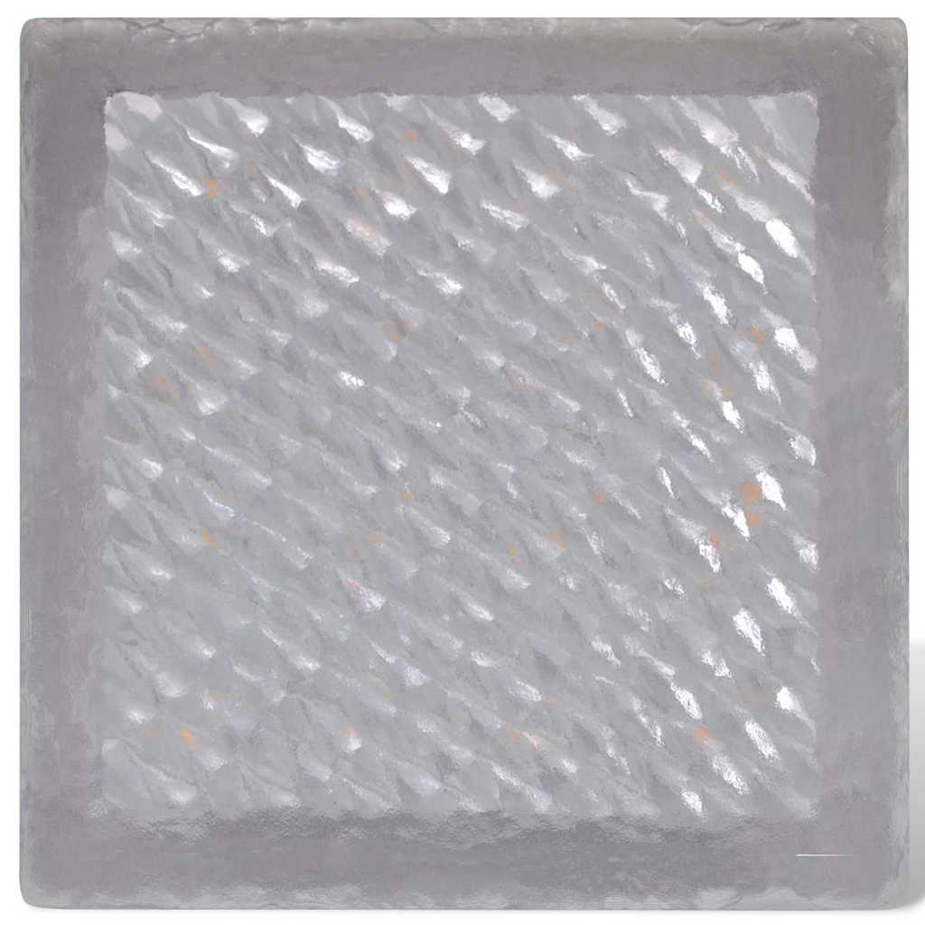 vidaXL LED Inground Lights 6 pcs 100x100x68 mm - White