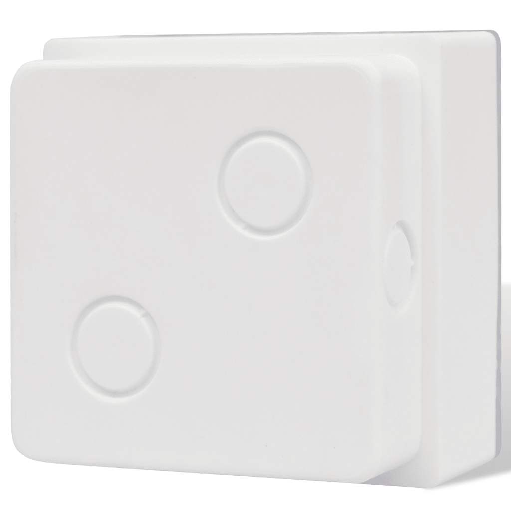 vidaXL LED Inground Lights 6 pcs 100x100x68 mm - White