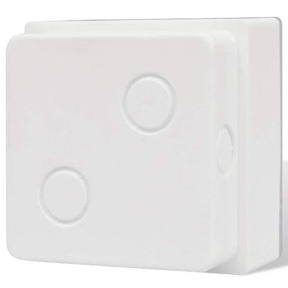 vidaXL LED Inground Lights 6 pcs 100x100x68 mm - White