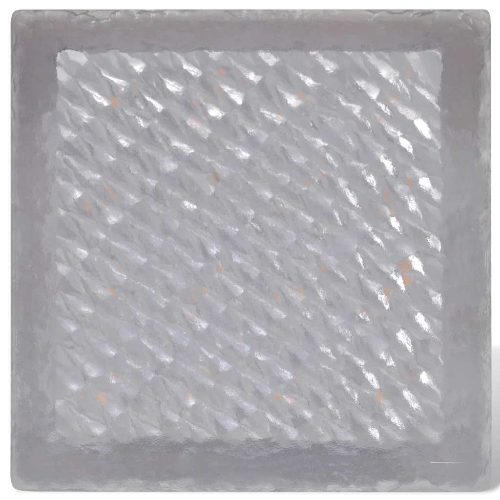 vidaXL LED Inground Lights 12 pcs 100x100x68 mm - White