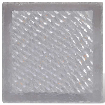 vidaXL LED Inground Lights 12 pcs 100x100x68 mm - White