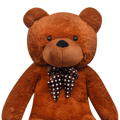 vidaXL Teddy Bear Cuddly Toy Plush Brown 170 cm - 200 cm