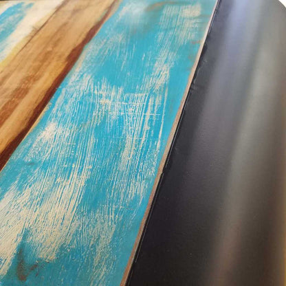 243285 vidaXL Coffee Table Solid Reclaimed Wood - Multicolour - 100 x 50 x 35 cm