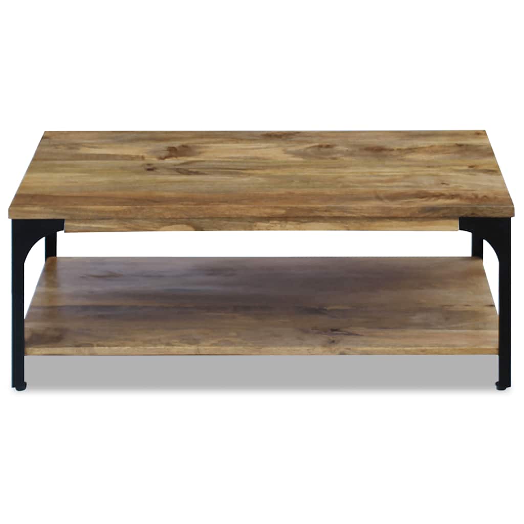 243341 vidaXL Coffee Table Mango Wood 100x60x38 cm - Brown